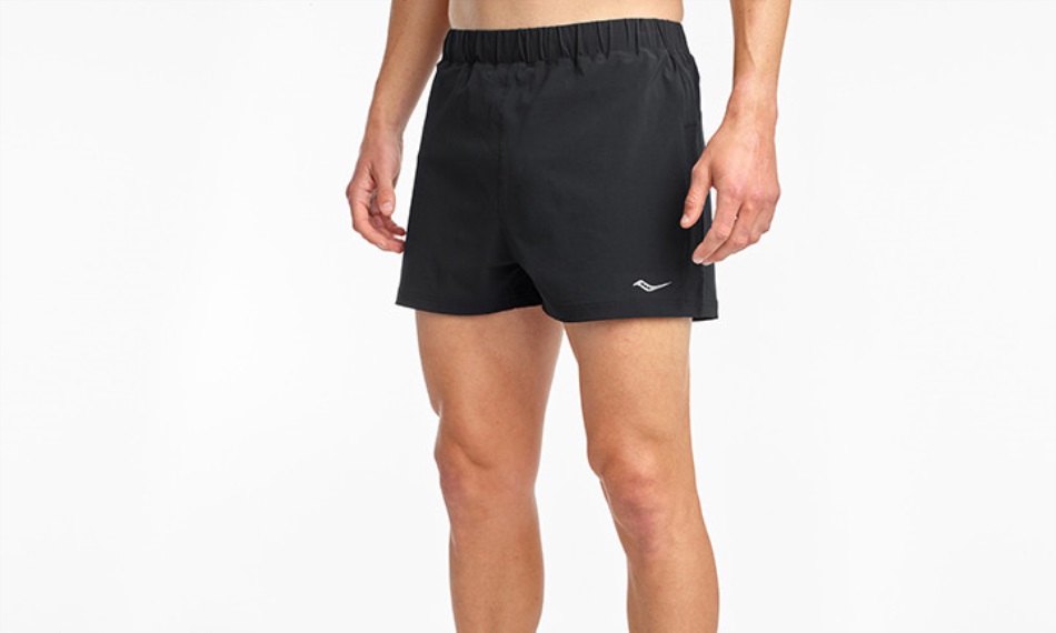 Men's Outpace 3 Short Black Saucony