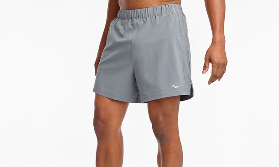 Men's Outpace 5 Short Castlerock Saucony