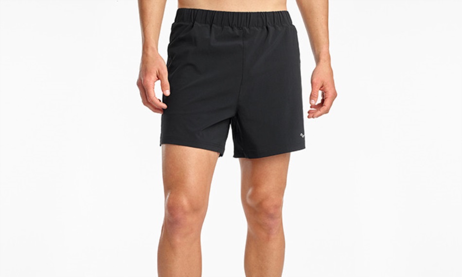 Saucony Men's Outpace 5 Short Black