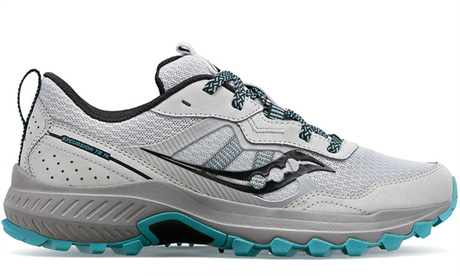 Saucony Women's Excursion Tr16 (Wide) Fog Rainfall