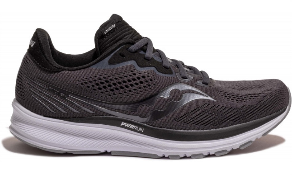 Women's Ride 14 Saucony Black White