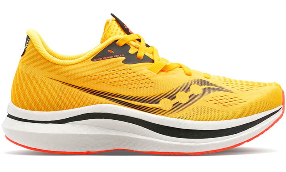 Saucony Men's Endorphin Pro 2 Vizi Gold Vizi Red
