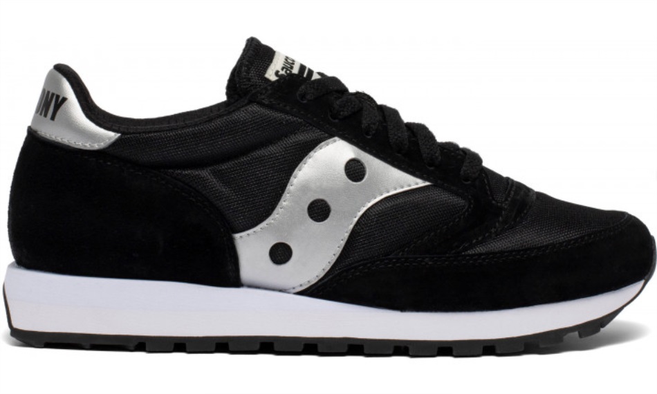Men's Jazz 81 Black Silver Saucony