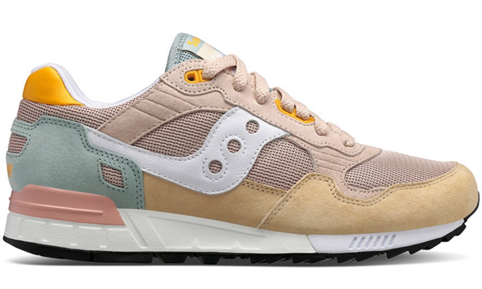 Men's Shadow 5000 White Beige Green Saucony