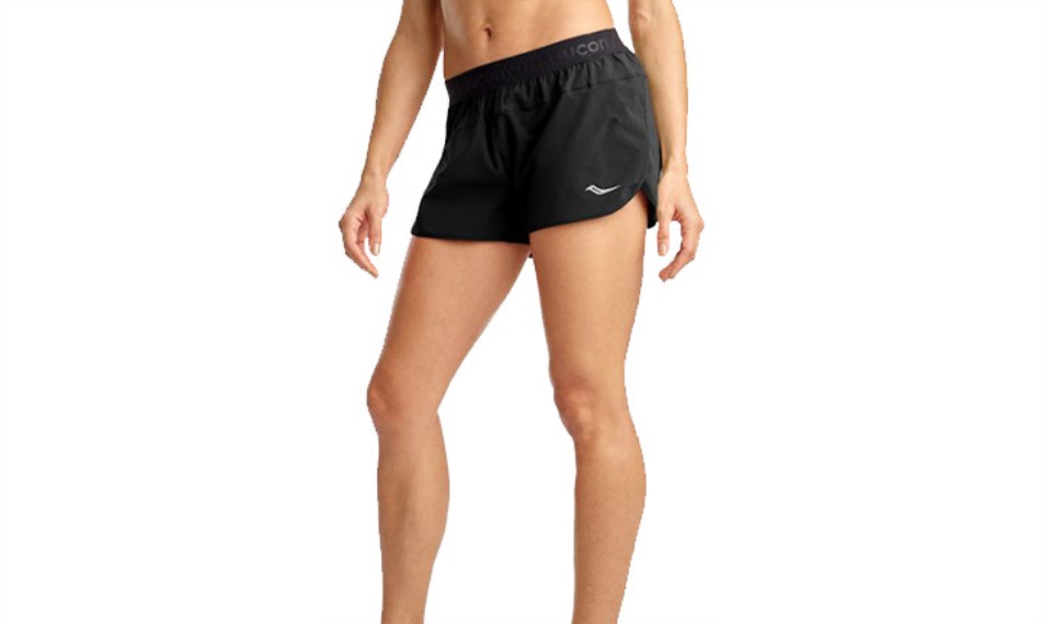 Saucony Outpace 2.5 Split Short Black