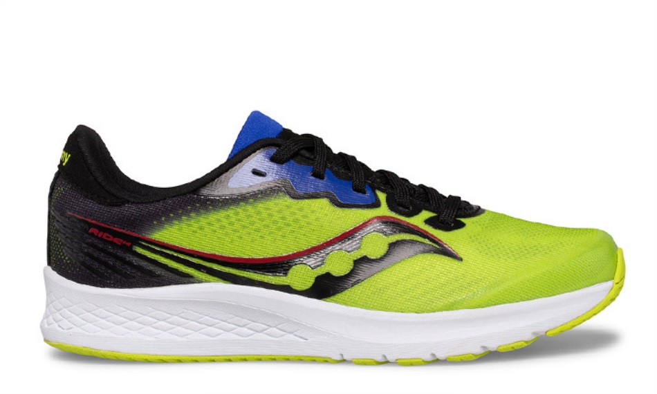 Kids Ride 14 (Gs) Acid Lime Saucony
