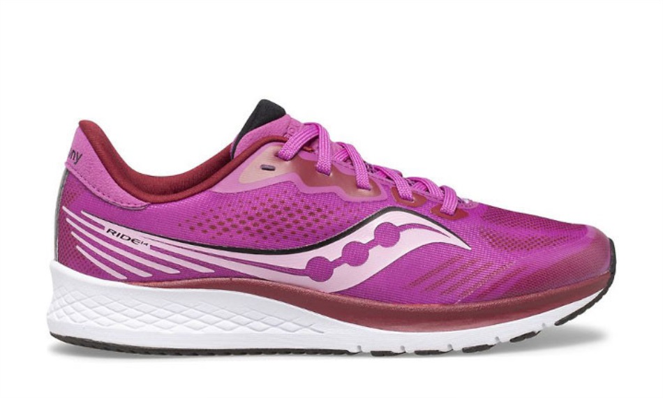 Kids Ride 14 (Gs) Saucony Pink